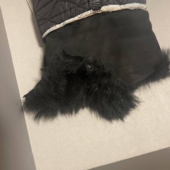 Prada nylon and fur lace up winter boots size 8 - Picture 7 of 16